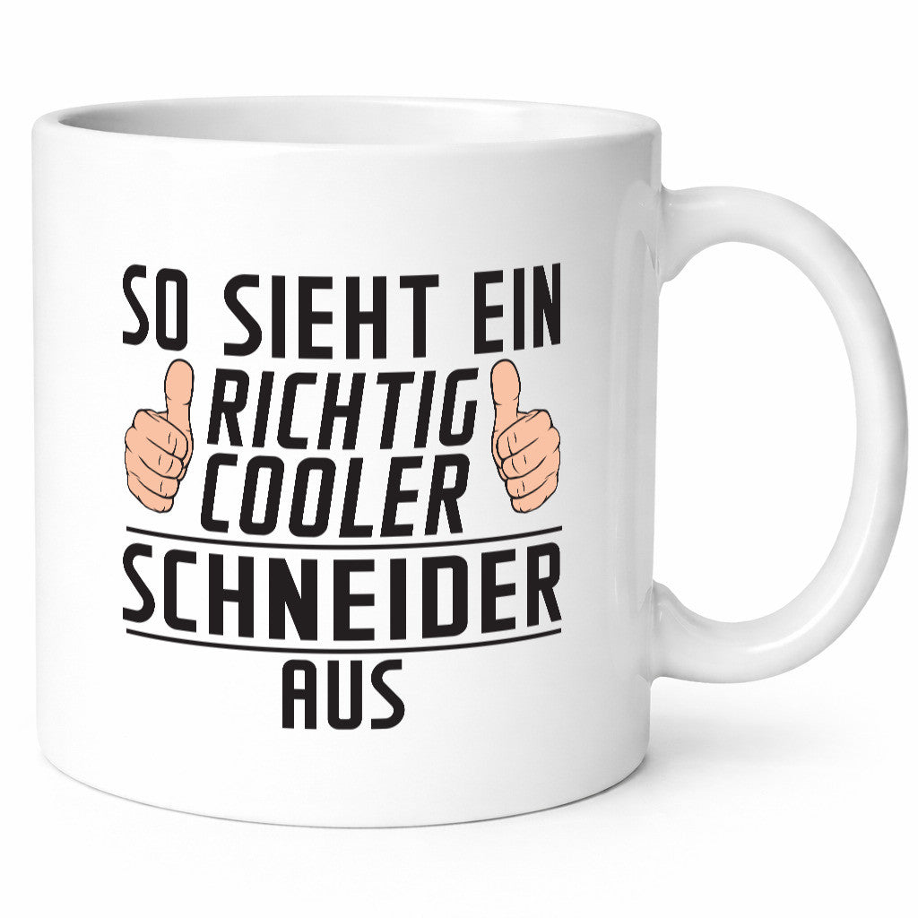 Richtig Cooler Schneider | Beruf Schneiderei Geschenk Arbeit Kollegen Büro