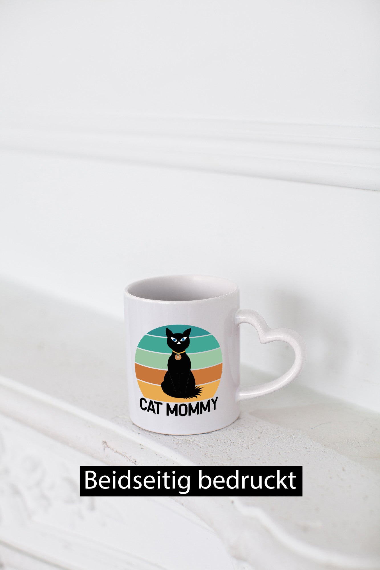 Cat Mommy | Katzenmama niedliche Katze Tierliebhaber Humor Familie Geschenkidee