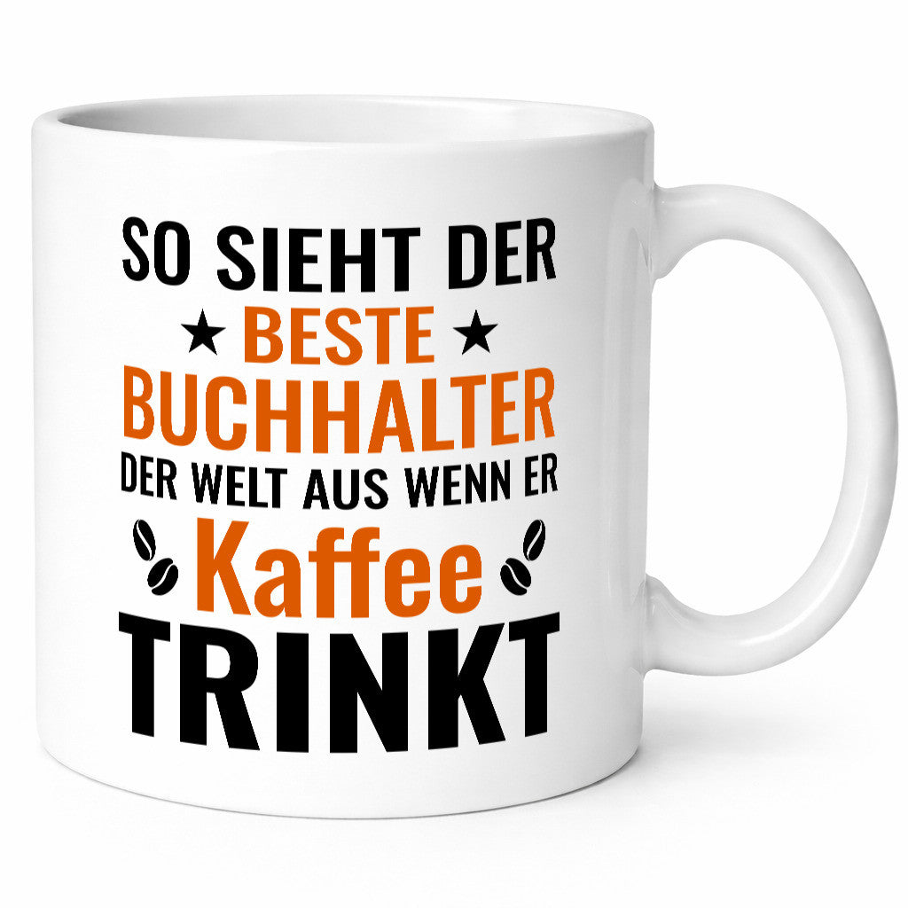 Kaffee trinkt: Buchhalter | Buchhaltung Humor lustig Geschenkidee Geschenk Tasse