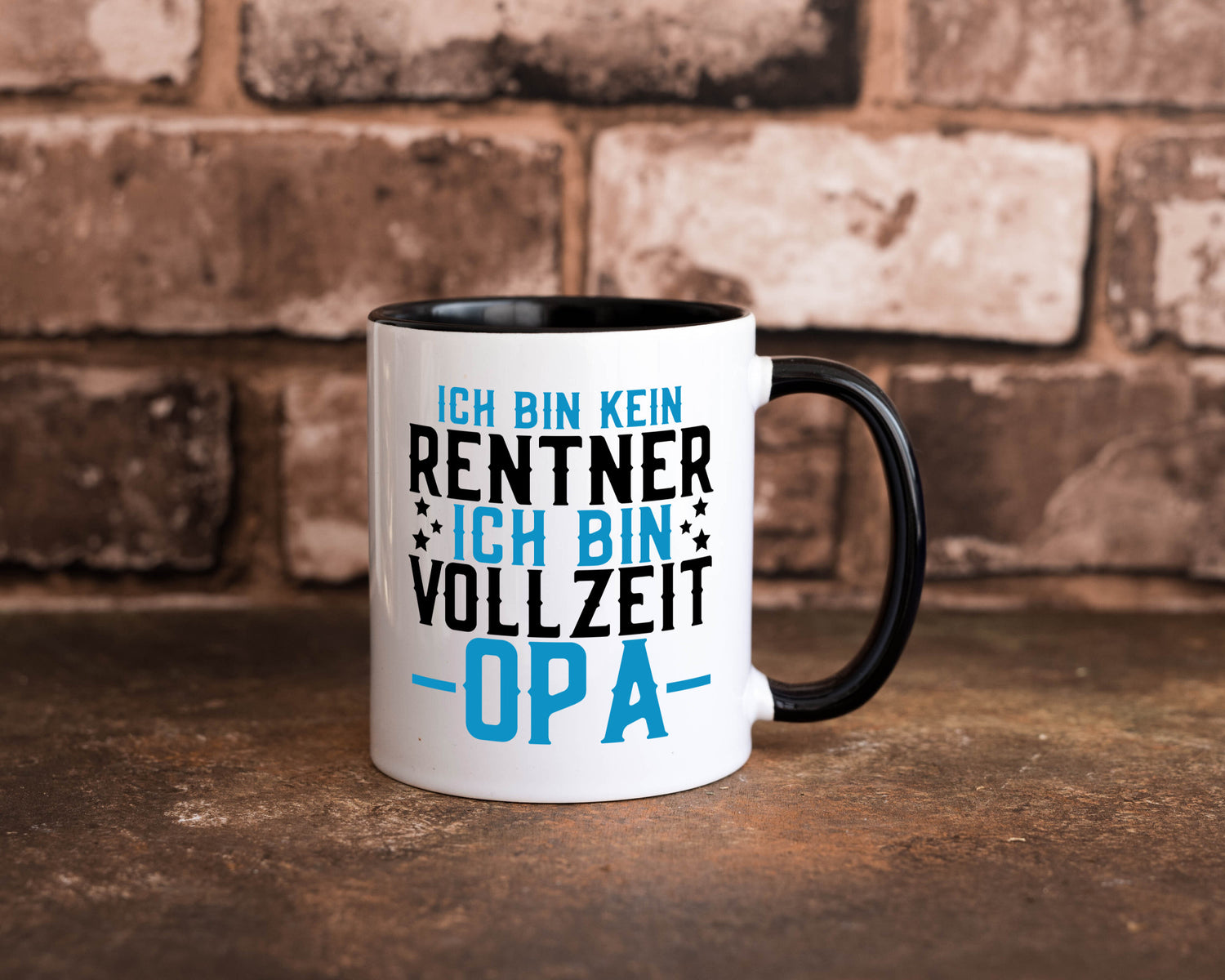 Rentner | Vollzeit Opa Pension Ruhestand Großvater lustiger Spruch Geschenk