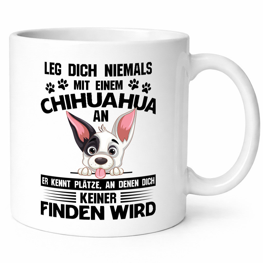 Leg dich niemals mit einem Chuhuahua an | Bester Hund lustig Tierliebhaber