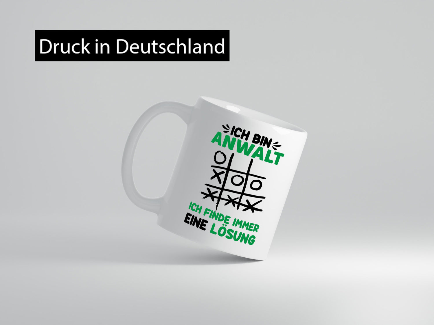 Ich finde immer eine Lösung | Anwalt rechtsanwalt lustiger Spruch Geschenk