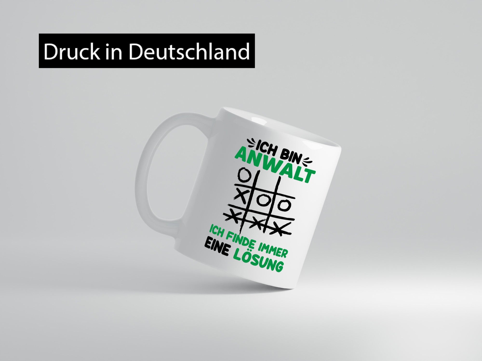 Ich finde immer eine Lösung | Anwalt rechtsanwalt lustiger Spruch Geschenk