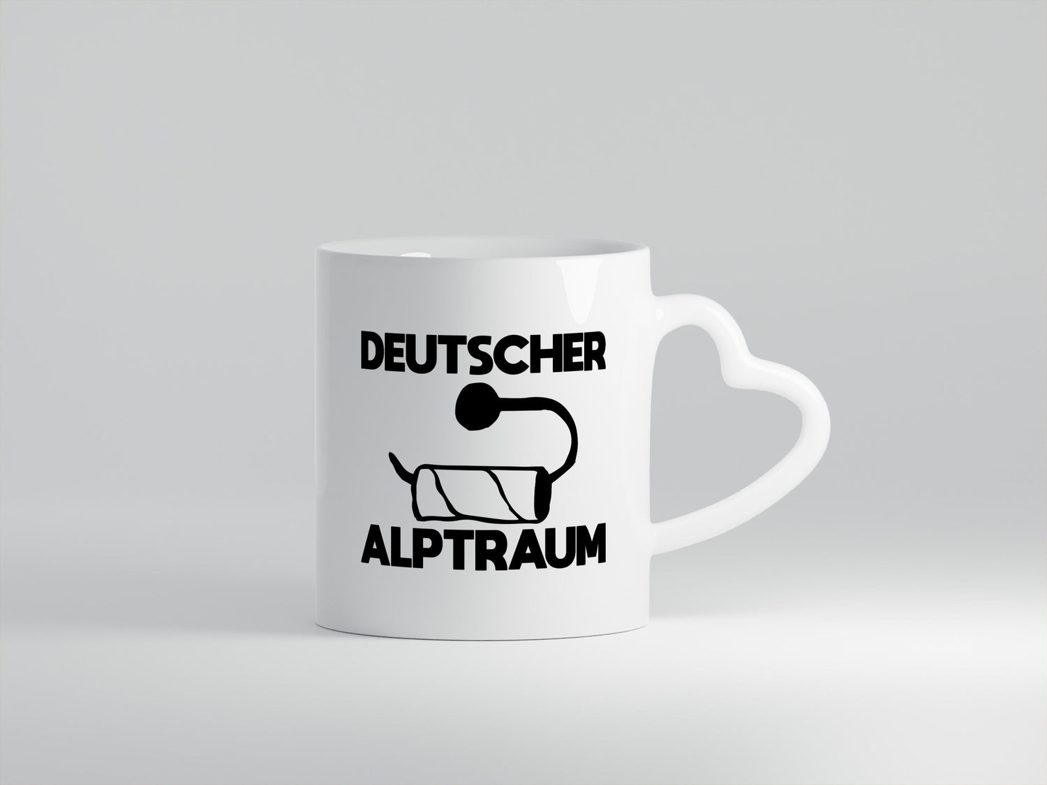 Deutscher Alptraum Humor Geschenkidee Tasse