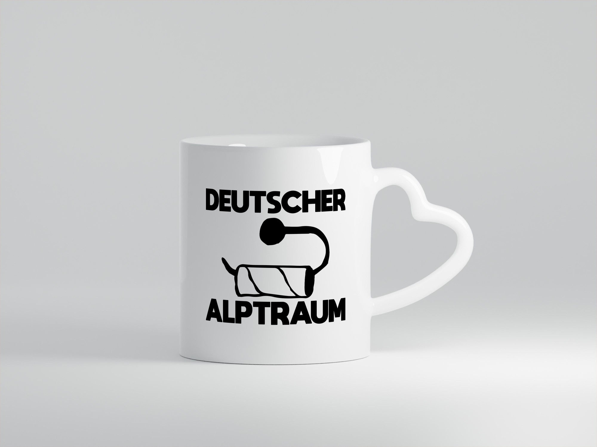 Deutscher Alptraum Humor Geschenkidee Tasse