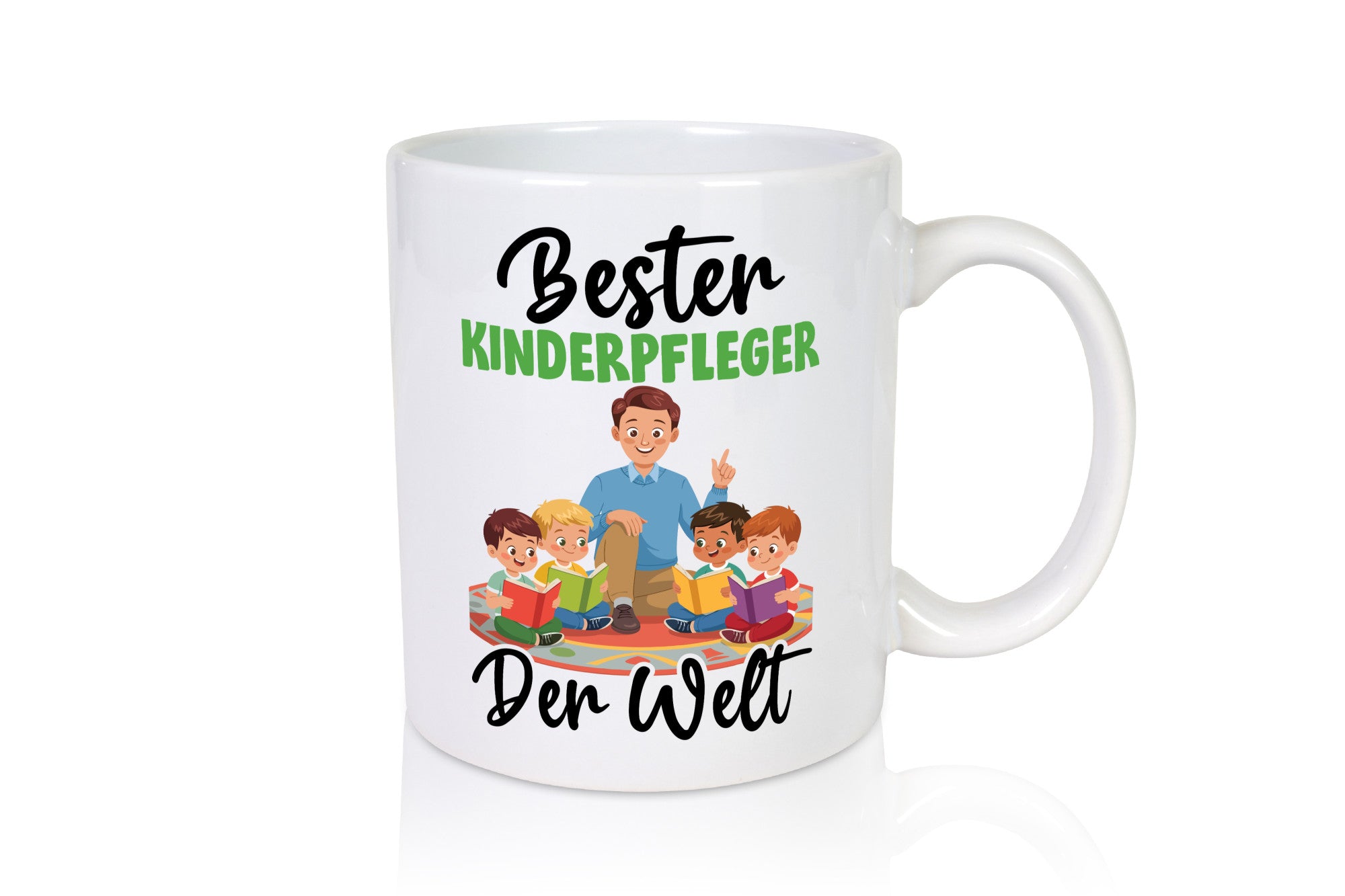 Bester Kinderpfleger | Pfleger Kinder Humor Geschenkidee Tasse