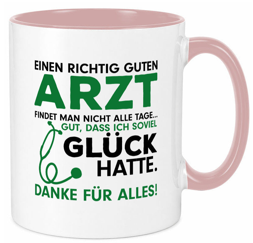 Richtig guter Arzt | Dankeschön Tasse Ã„rzte Spruch Geschenk Humor Geschenkidee