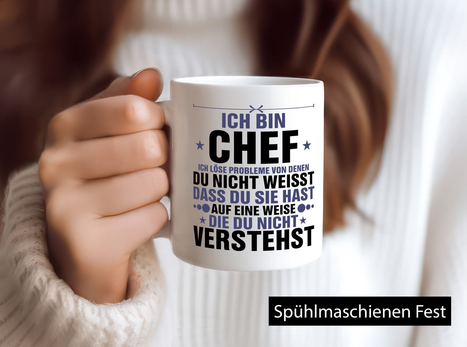 Löse Probleme: Chef | Führungskraft Vorgesetzter lustig Arbeit Kollegen Büro