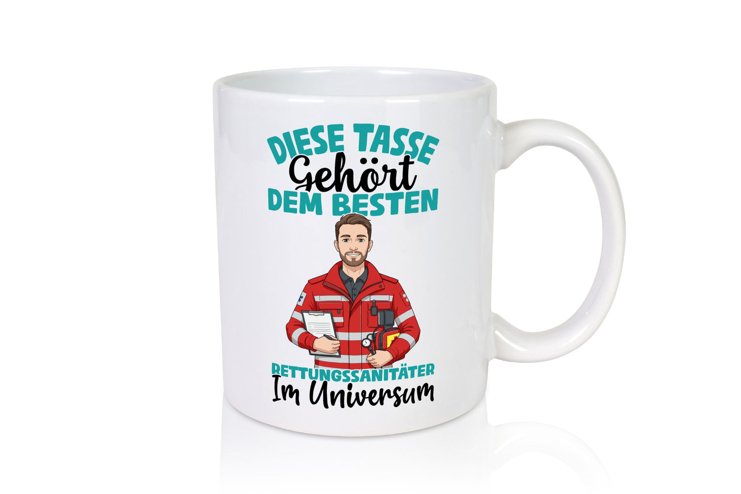 Im Universum: Rettungssanitäter | Sanitäter Geschenkidee Humor Tasse