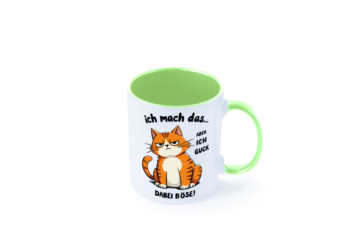Ich guck dabei Böse | Katze Ironie Geschenk Tierliebhaber Humor lustiger Spruch