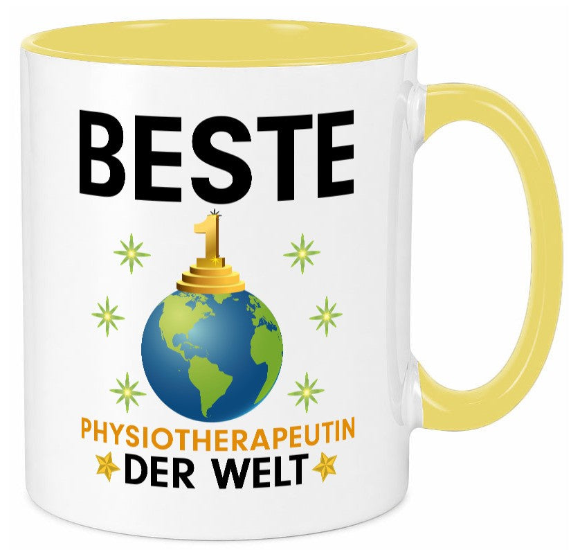 Welt Beste Physiotherapeutin Geschenkidee Humor Tasse