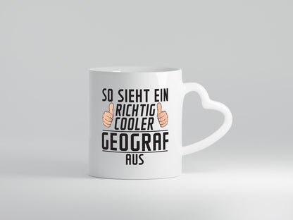 Richtig Cooler Geograf | Geografie lustiger Spruch Geschenk Humor Geschenkidee