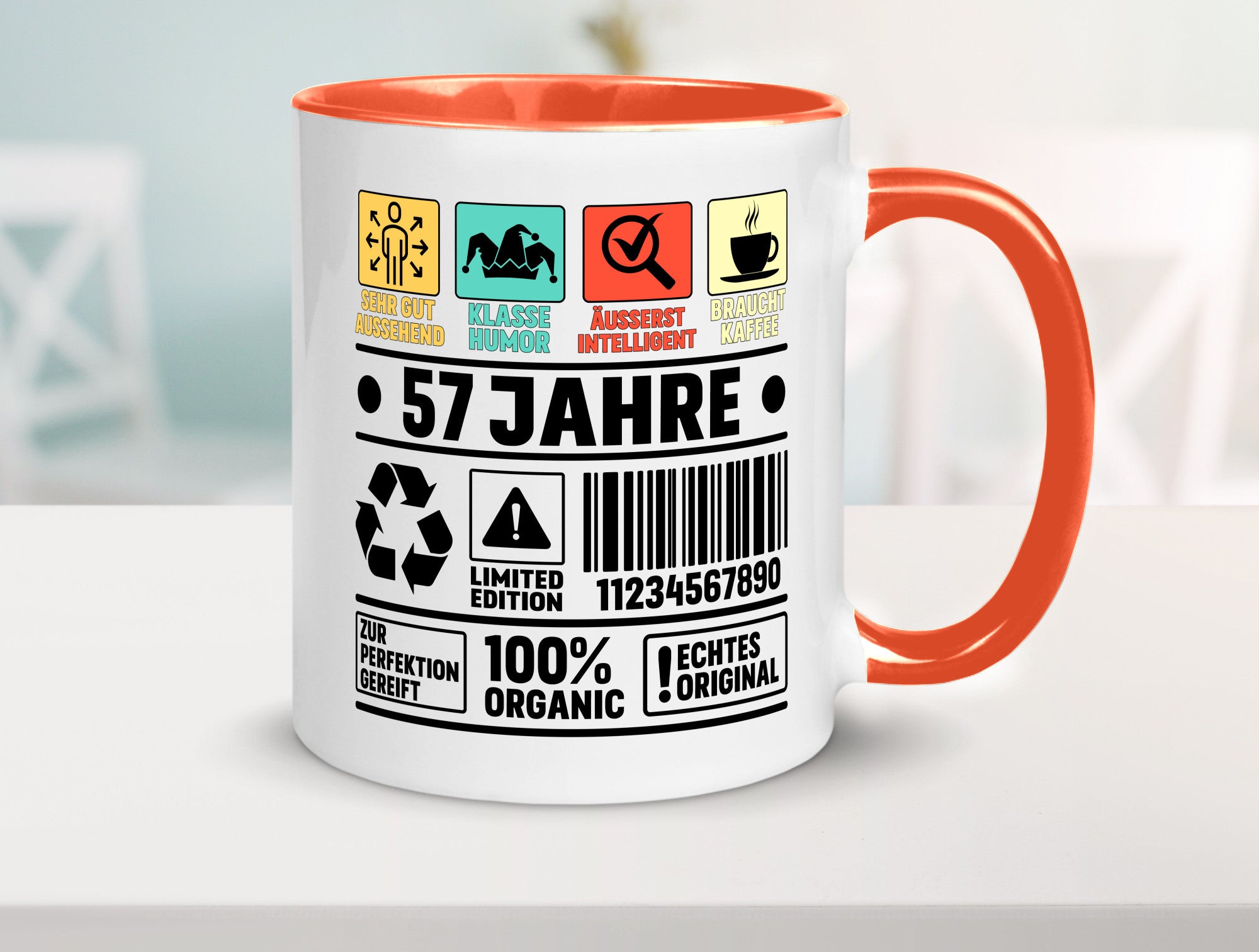 57. Geburtstag | 57 Jahre Humor Limited Edition lustig Geschenkidee Geschenk