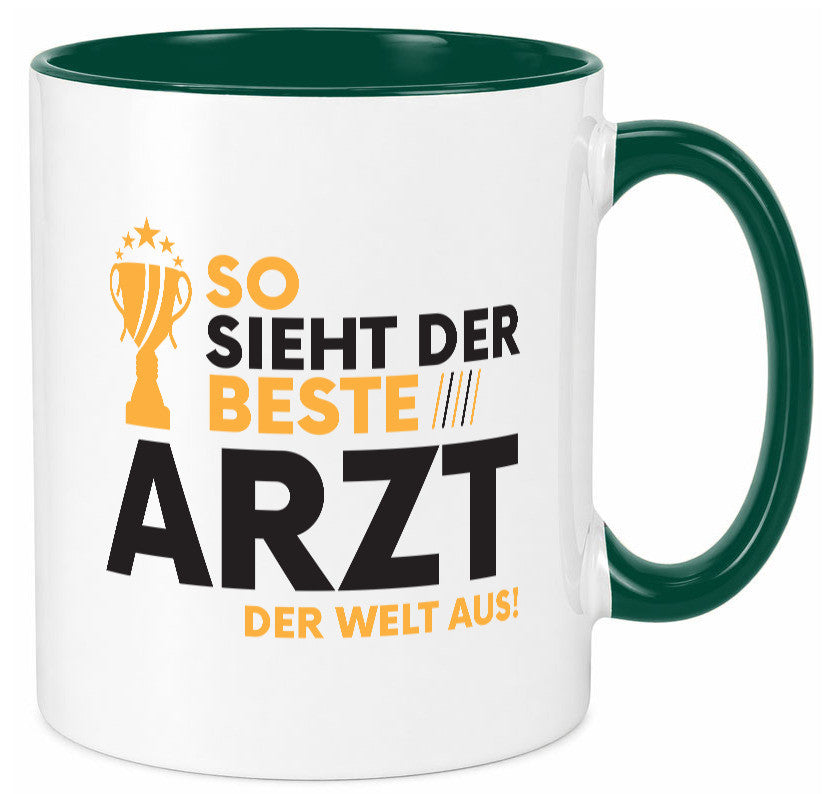 Der Weltbeste Arzt | Medizin Doktor Facharzt lustiger Spruch Geschenk Humor Tasse