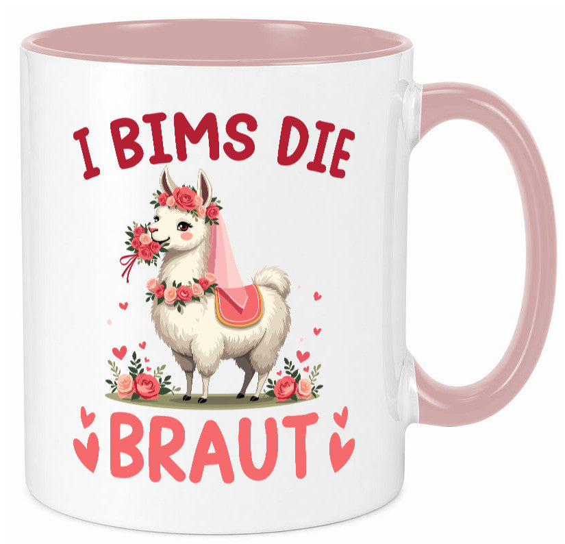 I bims die Braut | Einhorn JGA Hochzeit lustig Humor Geschenkidee Geschenk Tasse