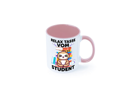 Relax Tasse: Student | Universität Uni Studium lustiger Spruch Geschenk Humor
