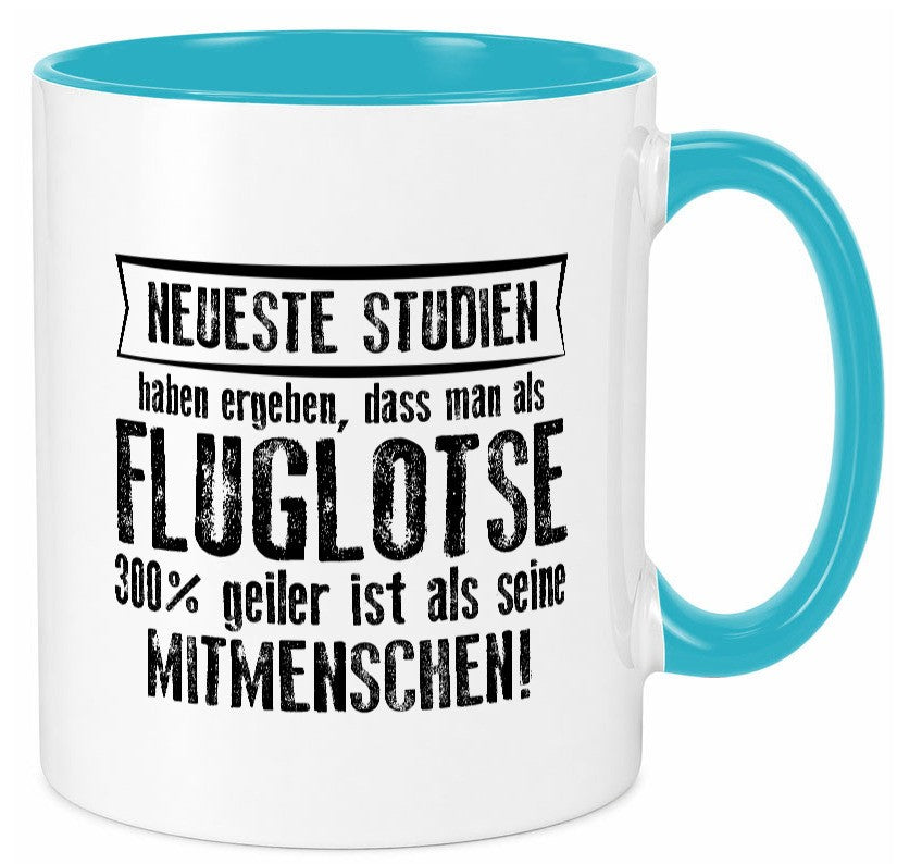 Neuste Studien: Fluglotse | Flugverkehr Flughafen Humor Geschenkidee Tasse
