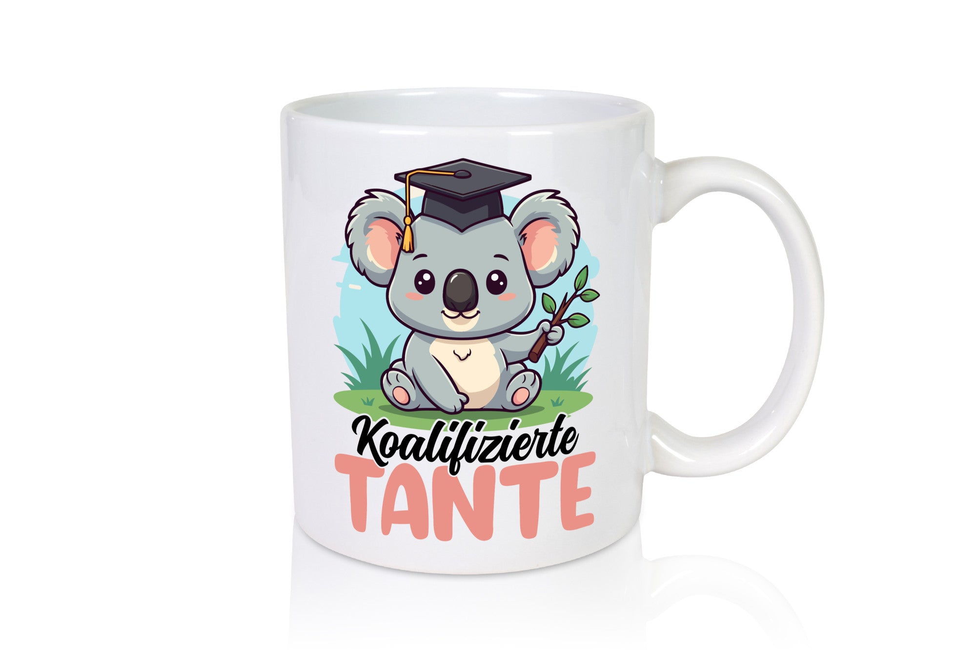 Koalifizierte Tante | Nichte Schwester Familie Geschenkidee Humor Tasse