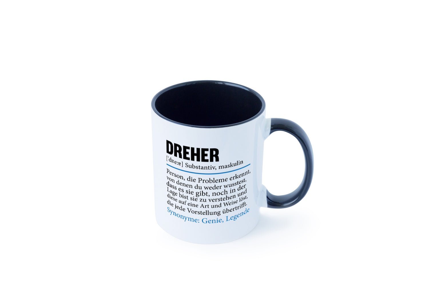 Dreher Humor | Fräser Zerspannungsmechaniker Geschenkidee Tasse
