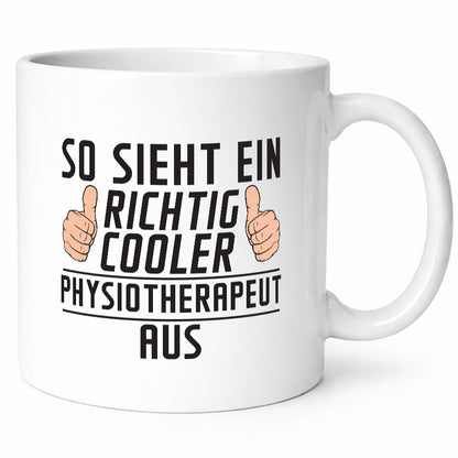Richtig Cooler Physiotherapeut v2 Geschenk Humor Geschenkidee lustiger Spruch