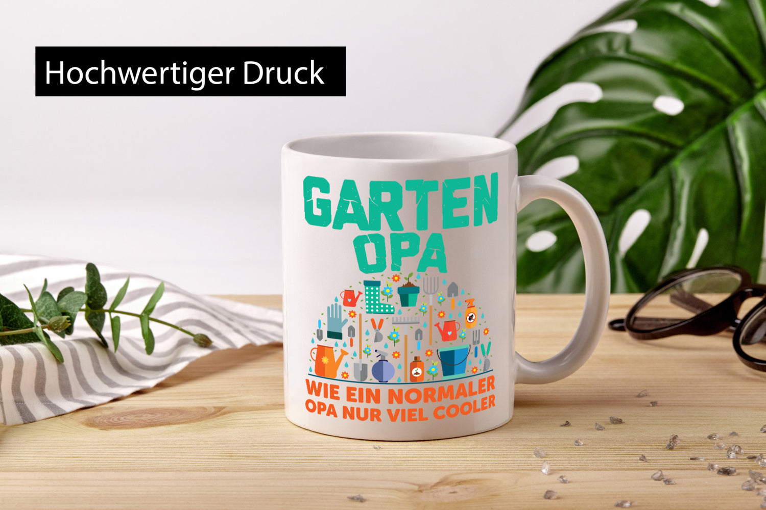 Garten Opa | Cooler Gärtner Humor Familie Geschenkidee Tasse