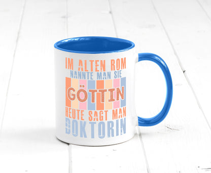 Heute sagt man: Doktorin | Doktorand Doktortitel Geschenk Humor Geschenkidee