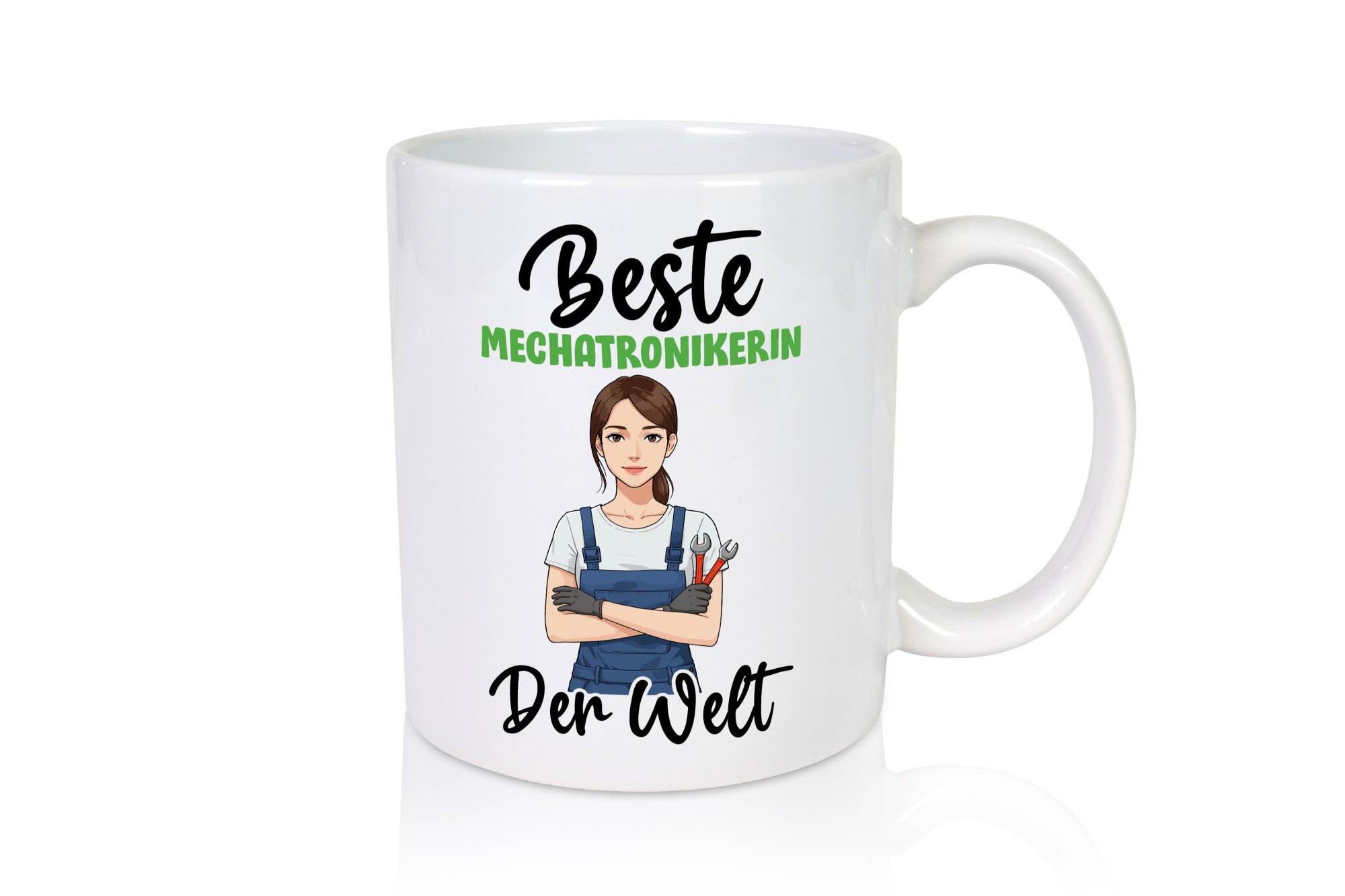 Beste Mechatronikerin | KFZ Werkstatt v2 lustiger Spruch Geschenk Humor
