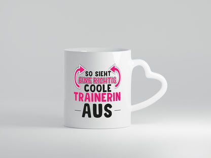 Coole Trainerin | Frauen Tasse Personal lustig Humor Geschenkidee Geschenk