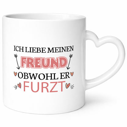 Furzender Freund | Beziehung Tasse Liebe Humor lustig Geschenkidee Geschenk