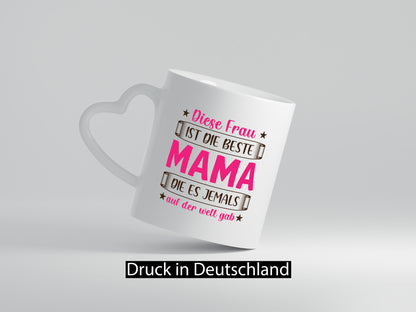 Beste Mama | Auszeichnung Sterne Humor Familie Geschenkidee Tasse
