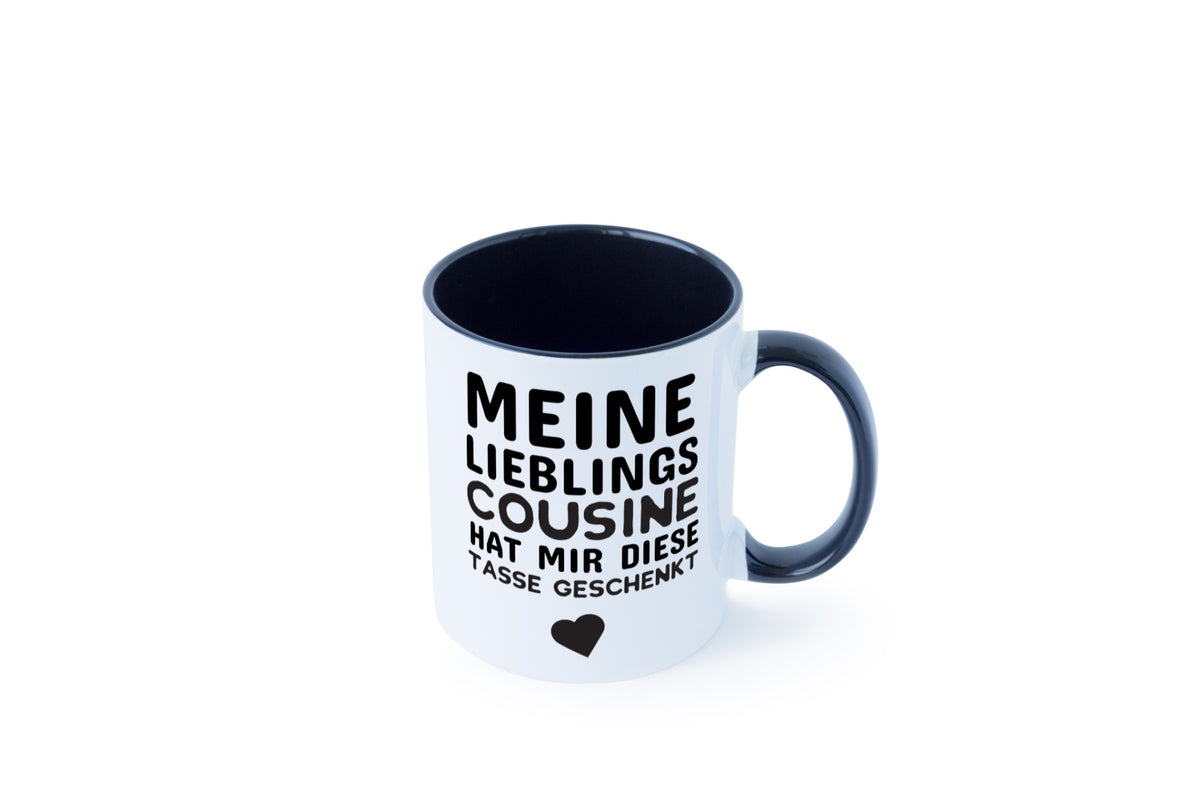 Lieblingscousine | Cousine Tasse Cousinen Humor Geschenkidee