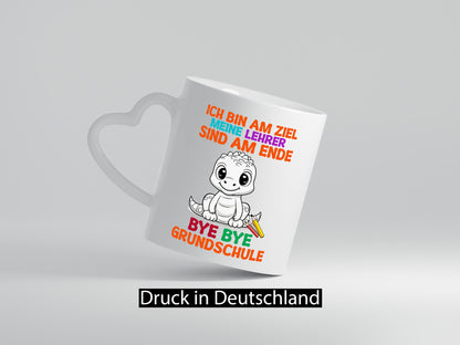 Ich bin am Ziel | Lehrer ende bye Grundschuie lustiger Spruch Geschenk Humor