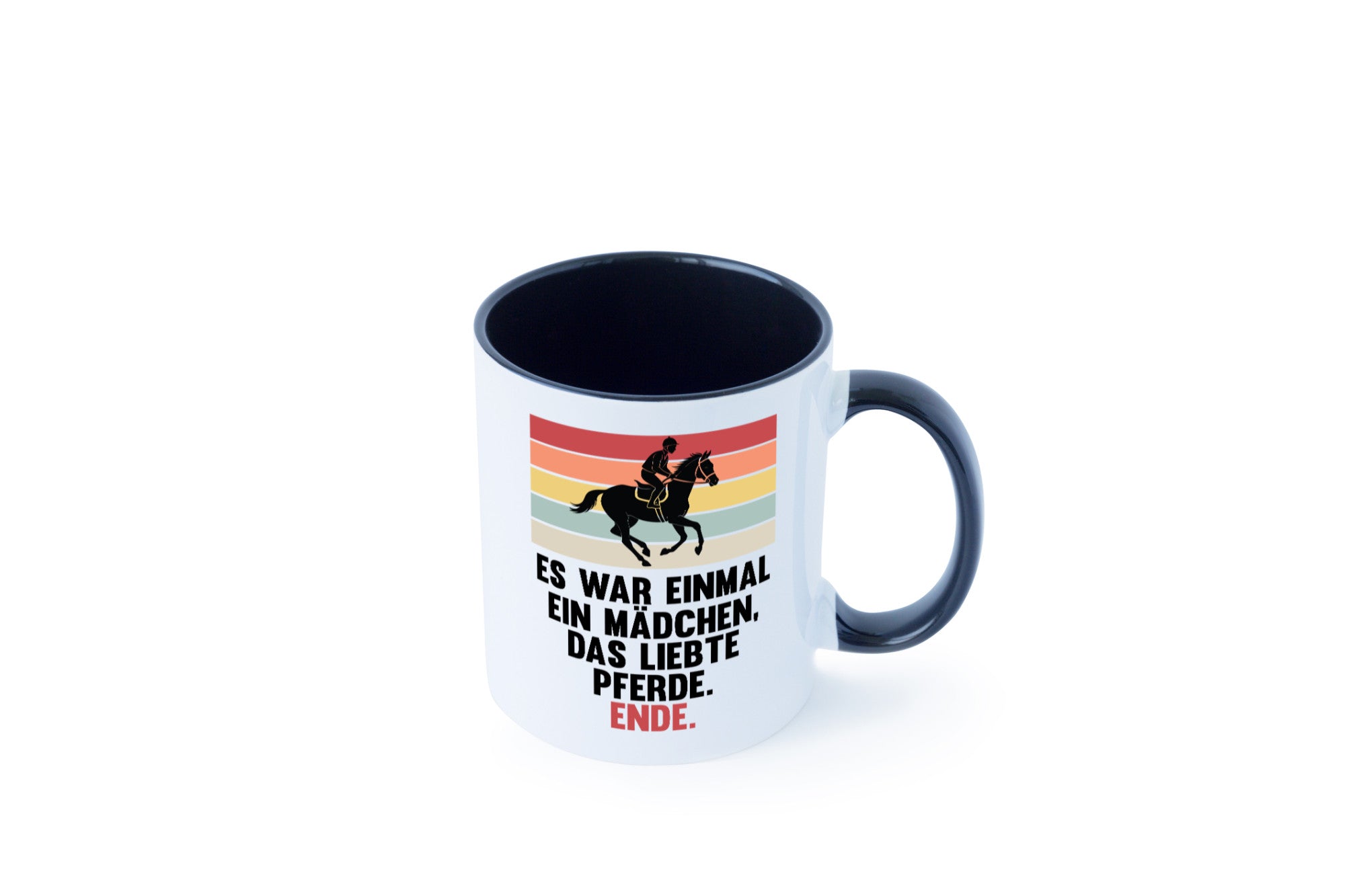 Es war einmal ein Mädchen das Liebte Pferde | lustig Humor Geschenkidee
