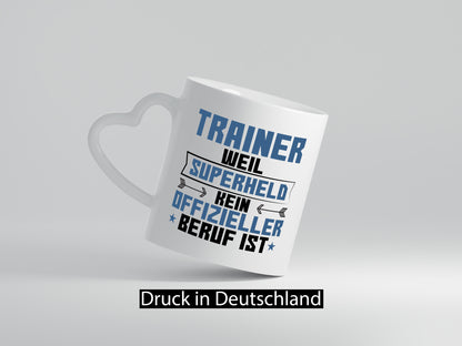 Superheld Trainer | Verein Sport Humor Geschenkidee Tasse