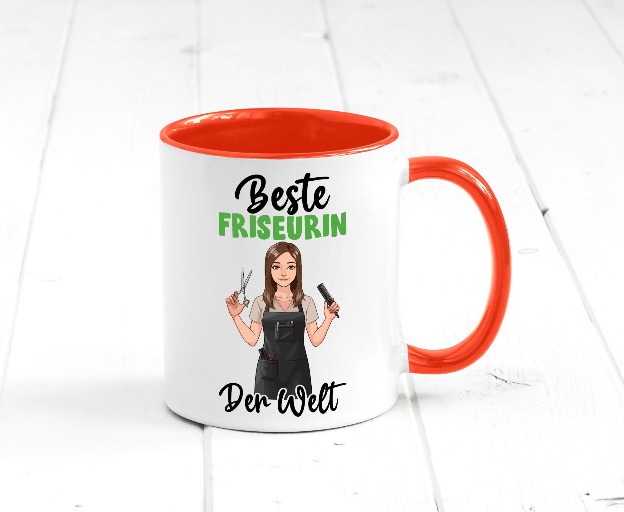 Beste Friseurin | Friseuse Frisuerin Geschenk Humor Geschenkidee lustiger