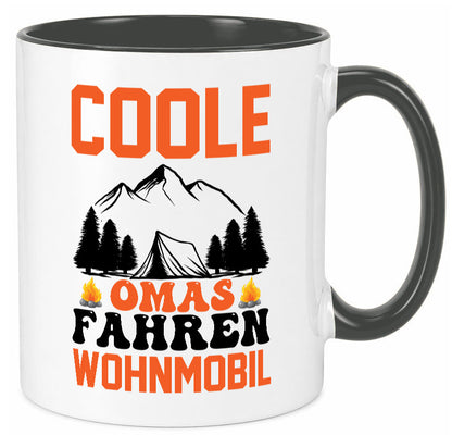 Coole Omas Fahren Wohnmobil | Camping lustig Familie Geschenkidee Geschenk Tasse