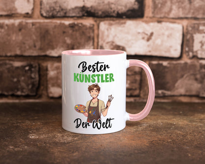 Bester Künstler | Kunst Geschenkidee Humor Tasse