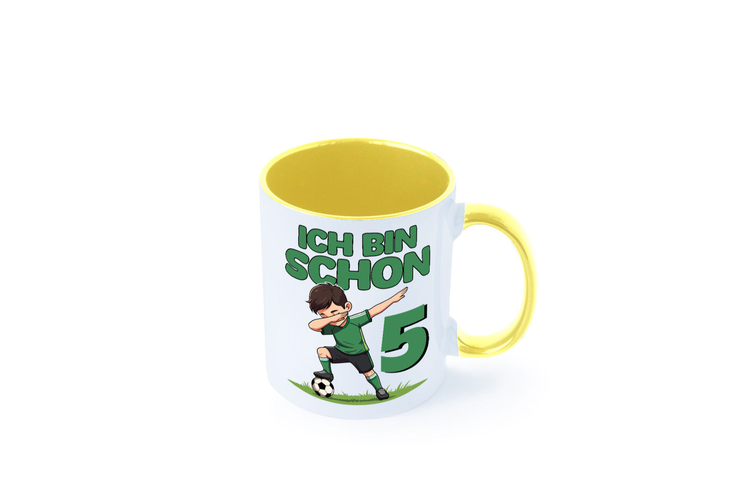 5. Geburtstag | 5 Jahre Fußballer lustiger Spruch Geschenk Geschenkidee Tasse