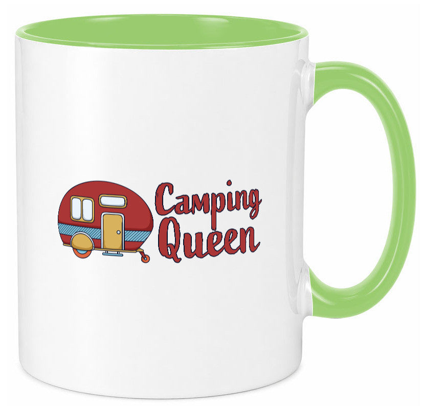 Camping Queen | Wohnanhänger Geschenk Humor Geschenkidee lustiger Spruch Tasse