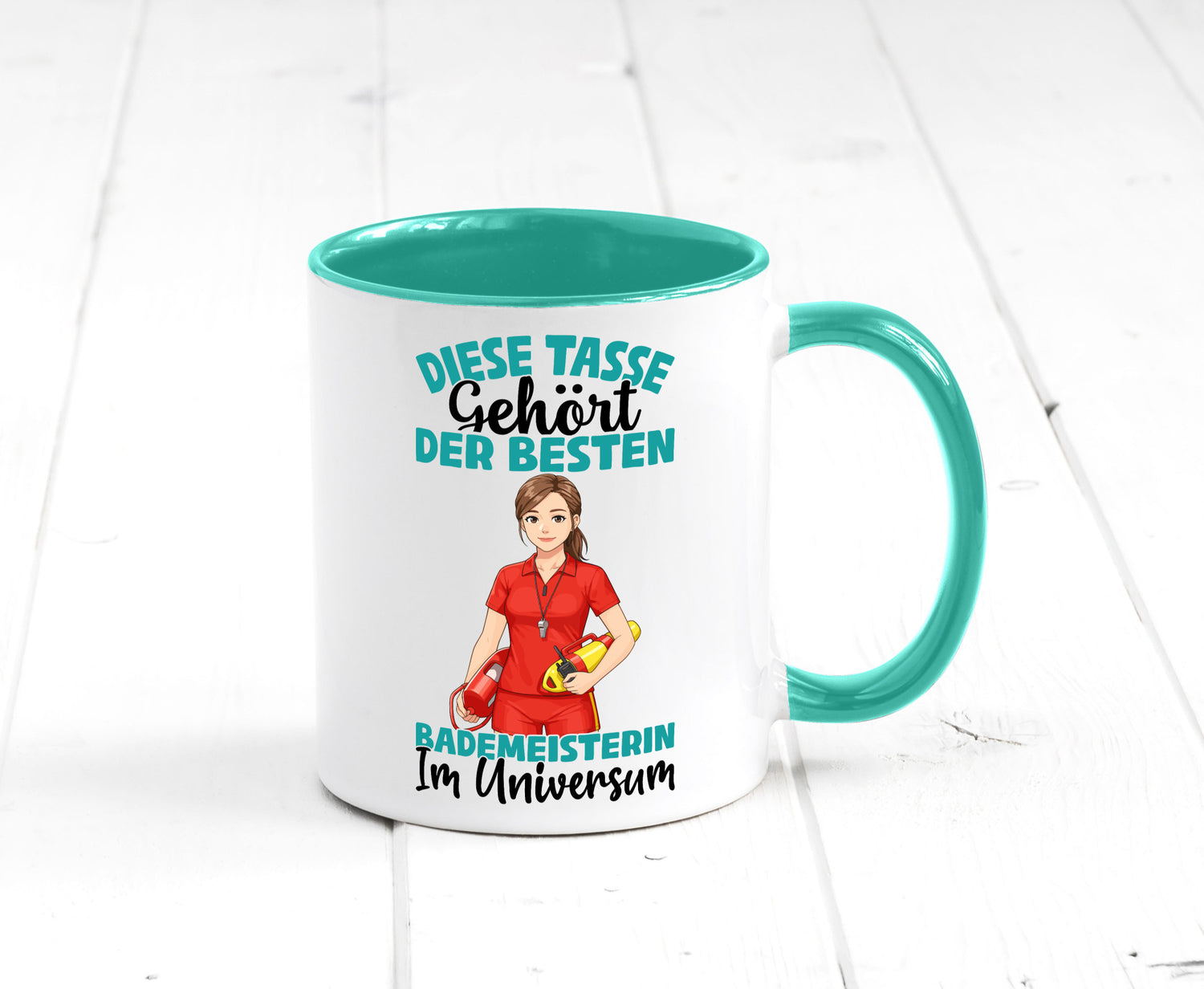 Im Universum: Bademeisterin | Schwimmmeisterin Geschenk Humor Geschenkidee