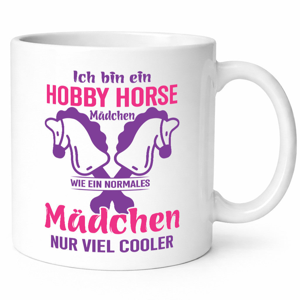 Ich bin ein Happy Horse Mädchen | Pferde Reiten Geschenkidee Humor Tasse
