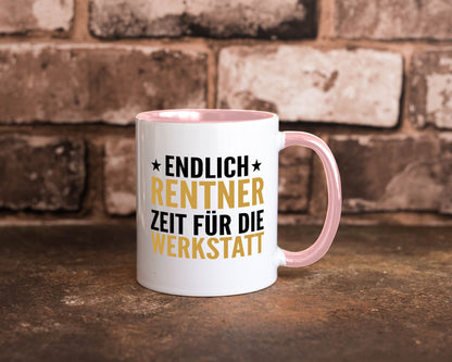 Rentner zeit für die Werkstatt | Ruhestand Handwerker v2 lustiger Spruch
