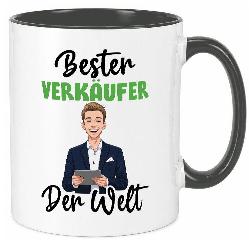 Bester Verkäufer | Kollege Verkaufsjob v2 Geschenkidee Arbeit Kollegen Büro Tasse