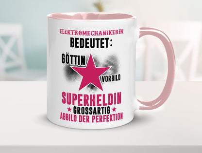 Bedeutung von Elektromechanikerin | Mechanikerin lustiger Spruch Geschenk Humor