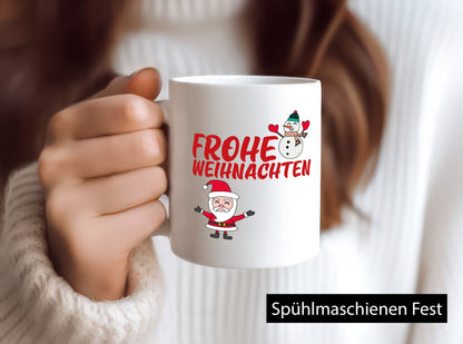 Frohe Weihnachten | Winter Tasse Kakao Glühwein Geschenkidee Humor