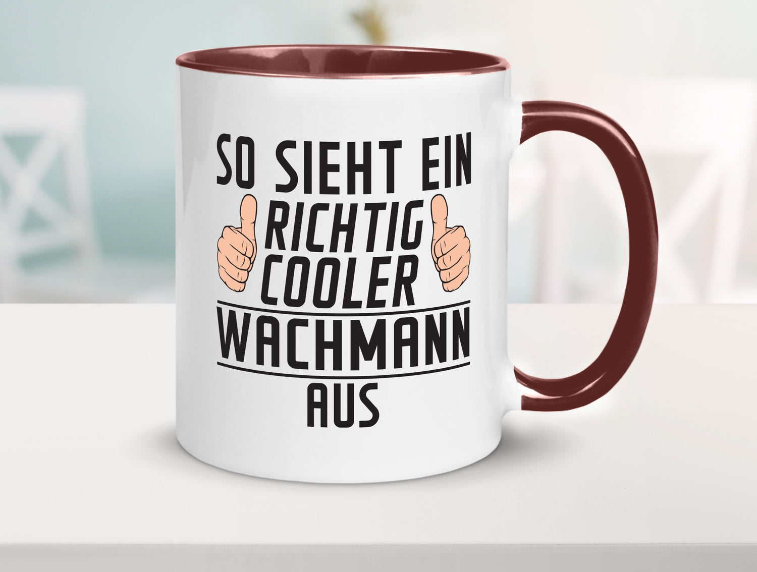 Richtig Cooler Wachmann | Wachpersonal Nachtwächter lustig Humor Geschenkidee