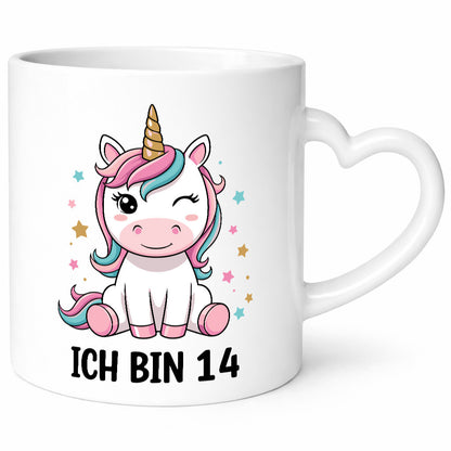 14. Geburtstag | 14 Jahre Einhorn Mädchen Geschenk Geschenkidee lustiger Spruch