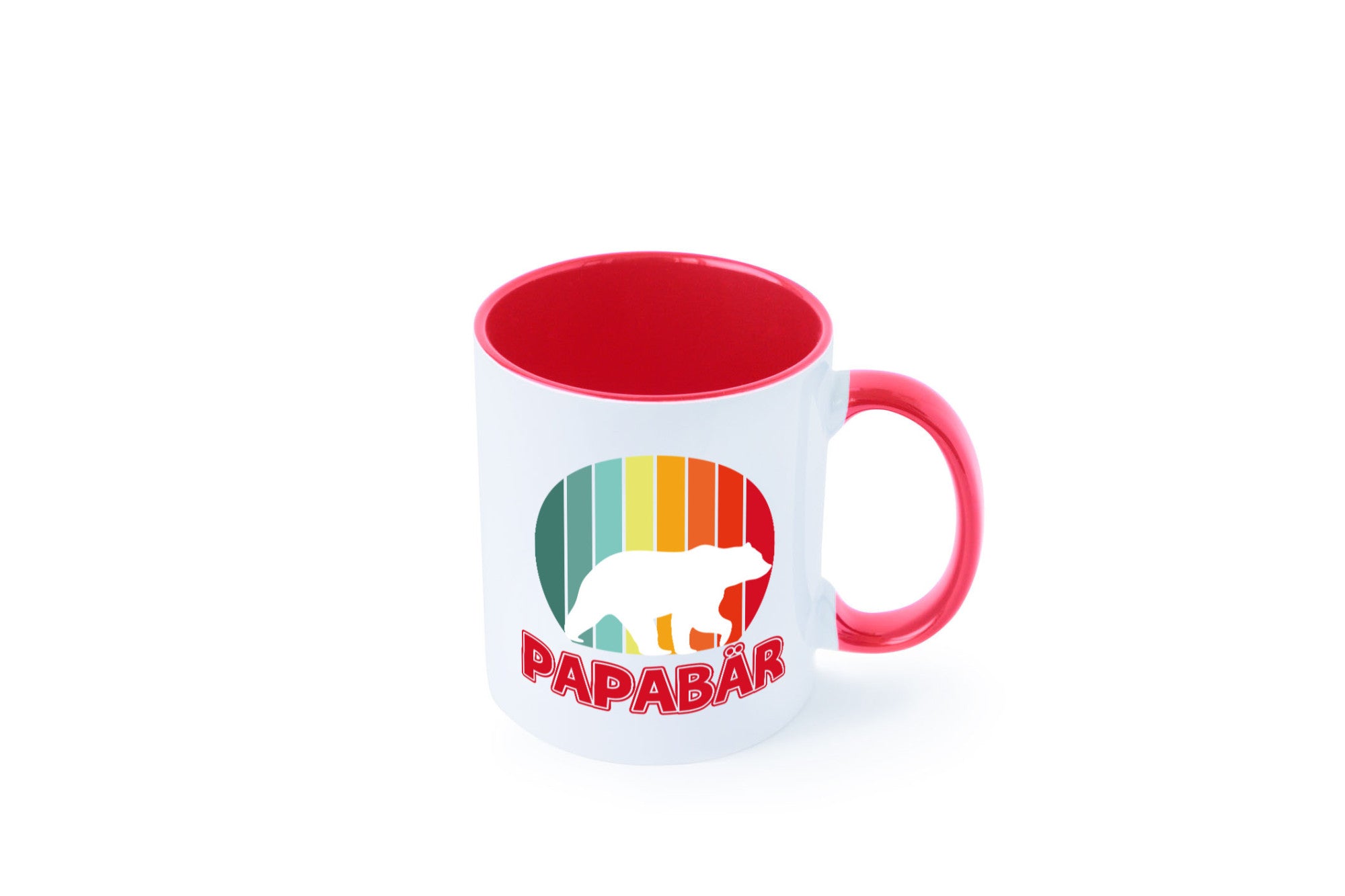 Papabär | Papa Tasse Vater Vatertag Bär lustiger Spruch Geschenk Familie