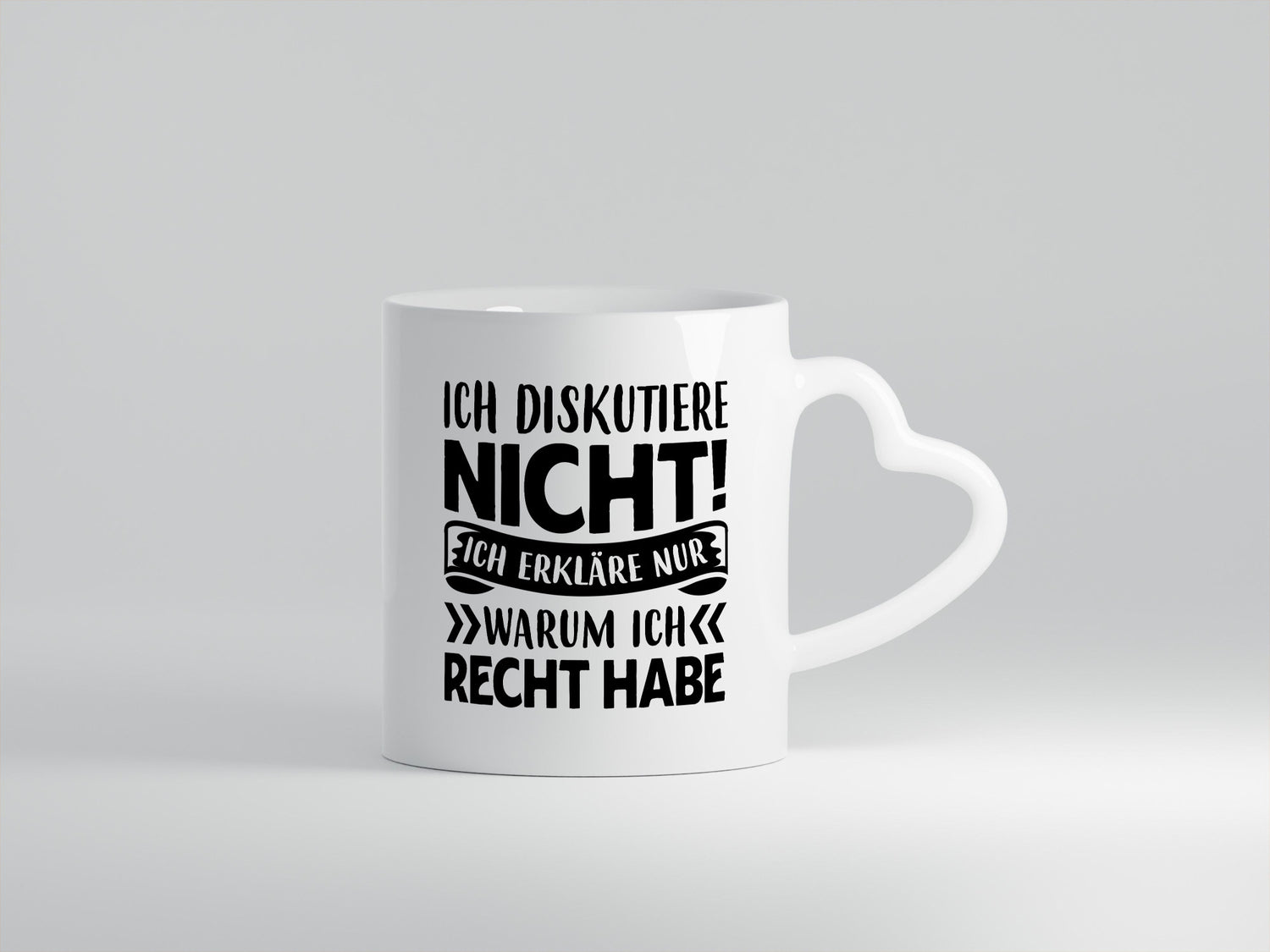 Ich Diskutiere nicht | habe immer Recht Diskusionen Humor Tierliebhaber