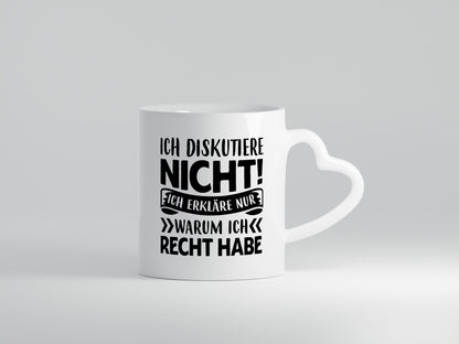 Ich Diskutiere nicht | habe immer Recht Diskusionen Humor Tierliebhaber